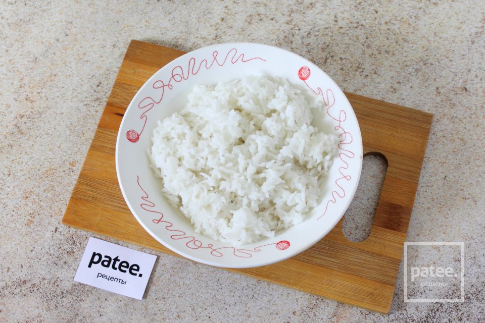 Салат с морской капустой и кальмарами - Шаг 3