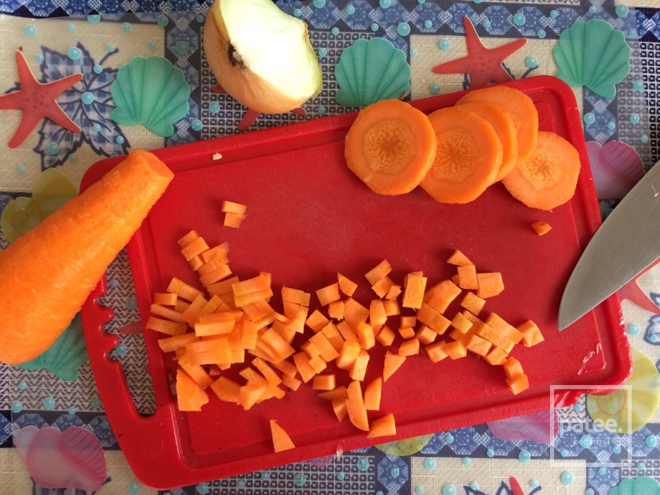 Золотой 🥇 рис 🍚 с овощами 🥗 - Шаг 3