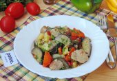 Свинина с баклажанами