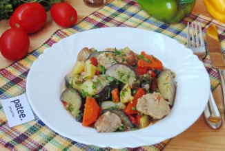 Свинина с баклажанами