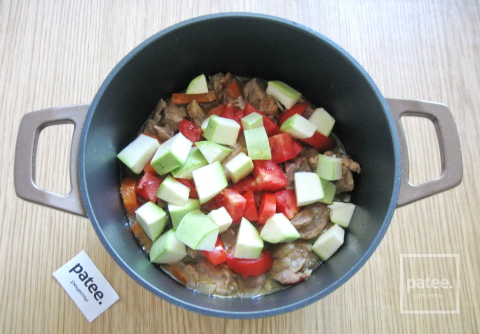Свинина с баклажанами - Шаг 10