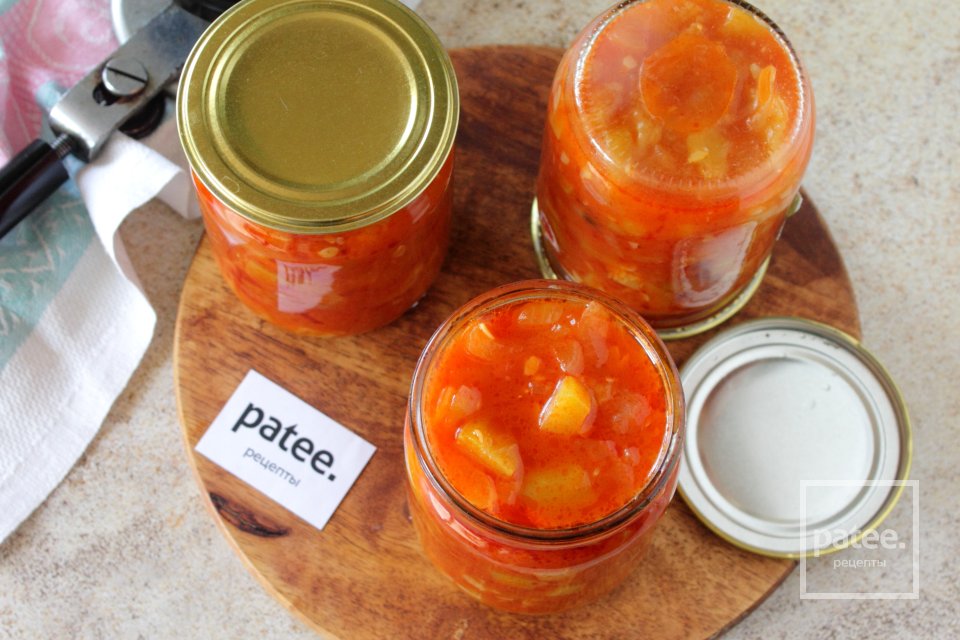 Лечо с кабачками - Шаг 12