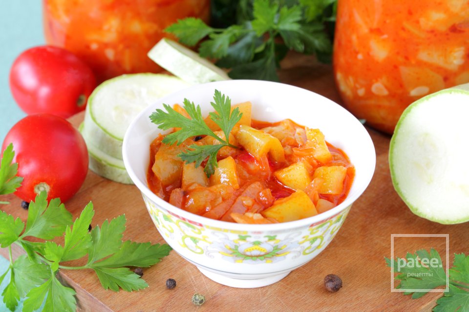 Лечо с кабачками - Шаг 14