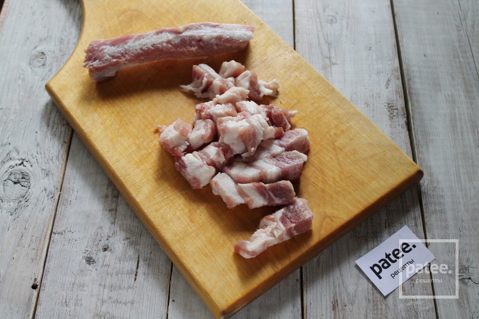 Фасоль тушенная с мясом и овощами - Шаг 4