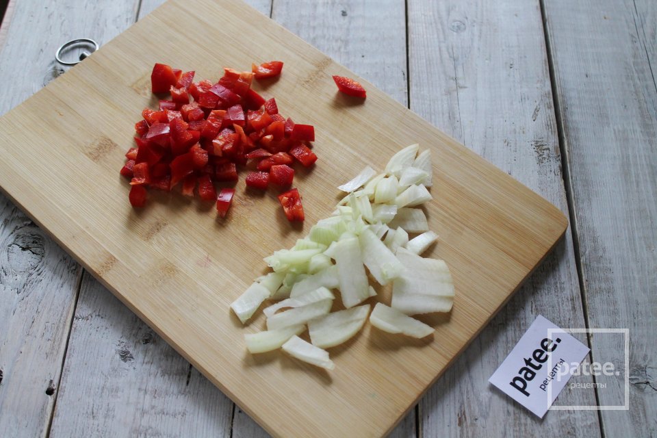 Фасоль тушенная с мясом и овощами - Шаг 8