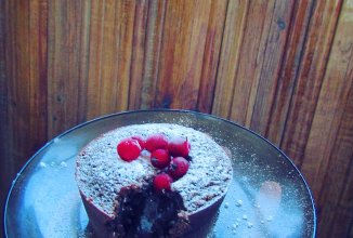 Шоколадный фондан