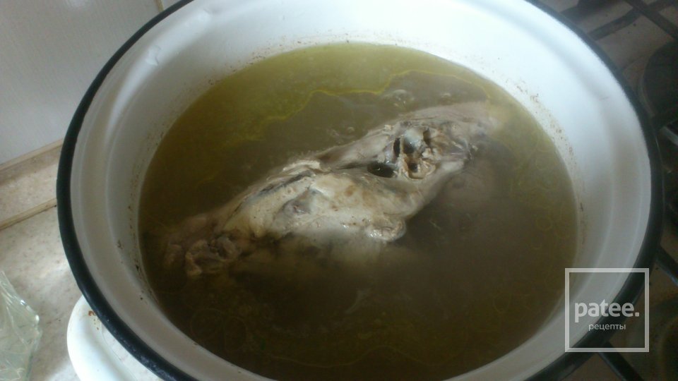Легенький суп с куриной спинкой - Шаг 1