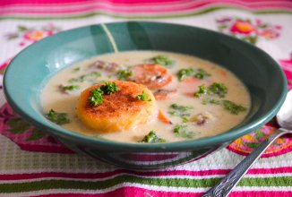 Суп-пюре из баранины