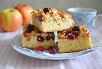 Клюквенный пирог