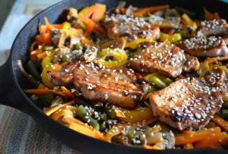 Медальоны с овощами