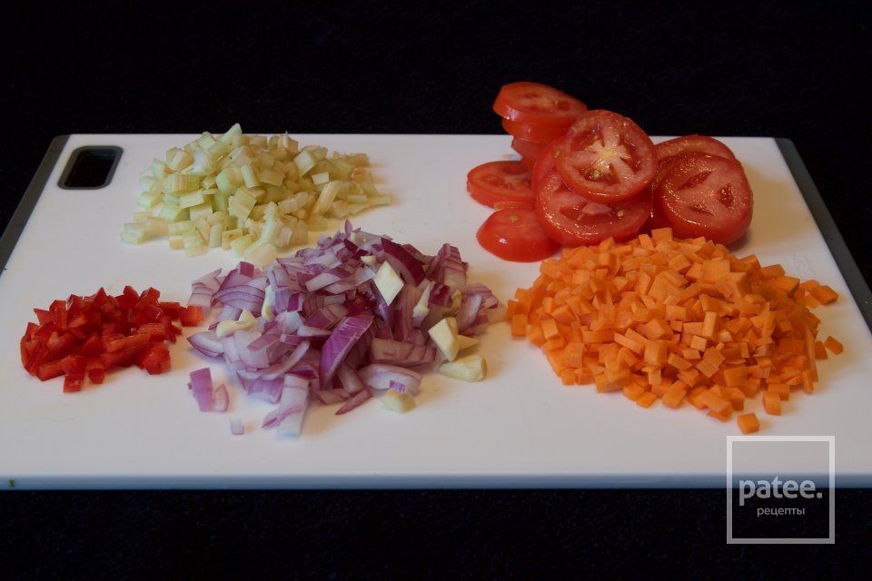 Лапша из тыквы с томатным рагу - Шаг 5