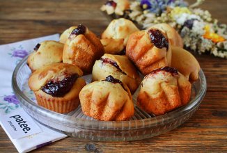 Кексы с повидлом