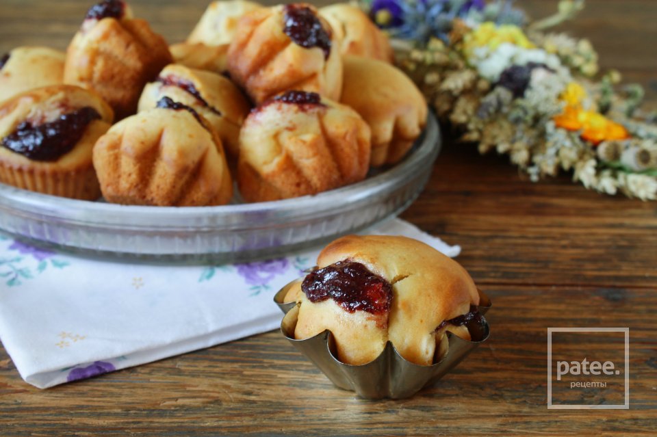 Кексы с повидлом - Шаг 14