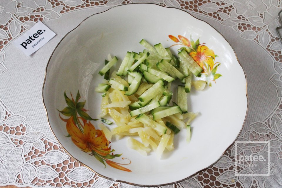 салат листопад