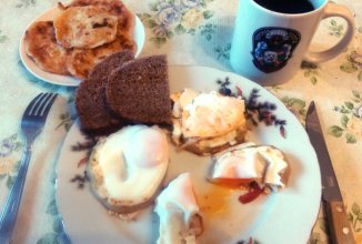 Овощная яичница