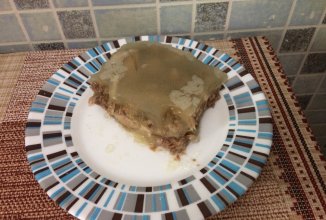 Холодец из говядины и свиной голени