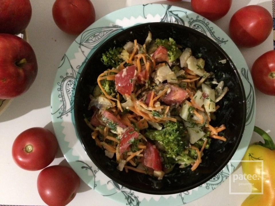 Салат 🥗 "Брокколито@"🌱 - Шаг 7