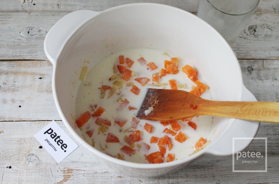 Паста с красной рыбой в сливочном соусе - Шаг 8