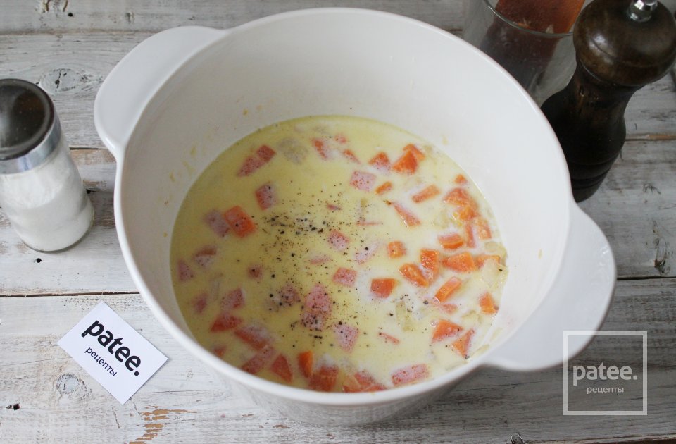 Паста с красной рыбой в сливочном соусе - Шаг 9