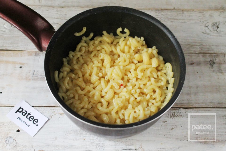 Паста с красной рыбой в сливочном соусе - Шаг 12