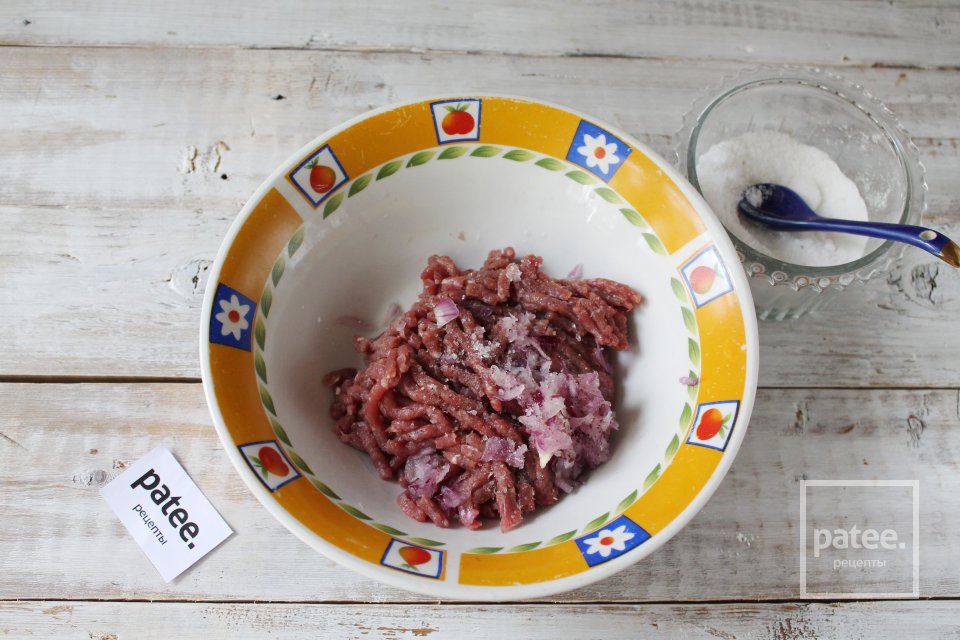 Кутабы с мясом - Шаг 7