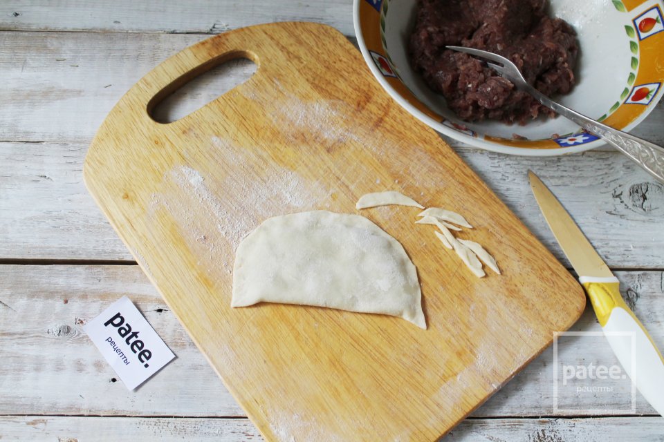 Кутабы с мясом - Шаг 14
