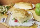 Творожная запеканка с яблоками