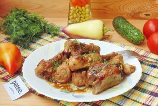 Свиные ребрышки по-домашнему