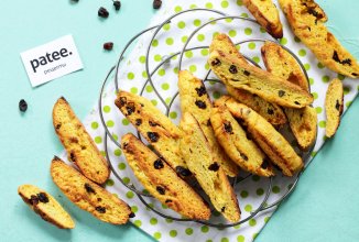 Печенье бискотти тыквенные с изюмом