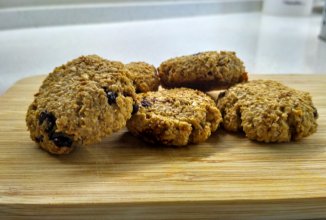 ПП овсяное печенье без муки и сахара.