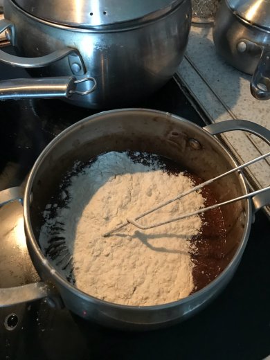 Чизкейк с брауни и Орео - Шаг 5