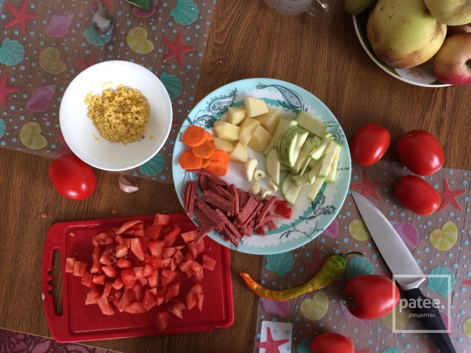 Суп с пшеном 🌾 - Шаг 1