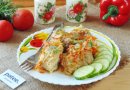 Минтай тушеный с овощами