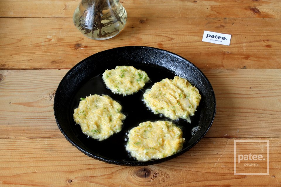 Картофельные драники с тыквой - Шаг 11