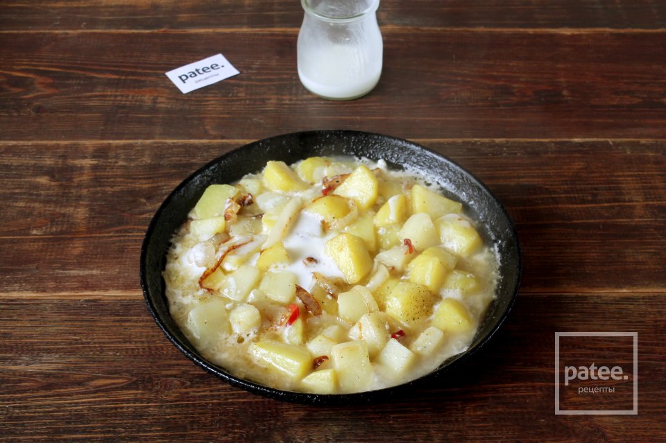 Картошка в кефире - Шаг 10