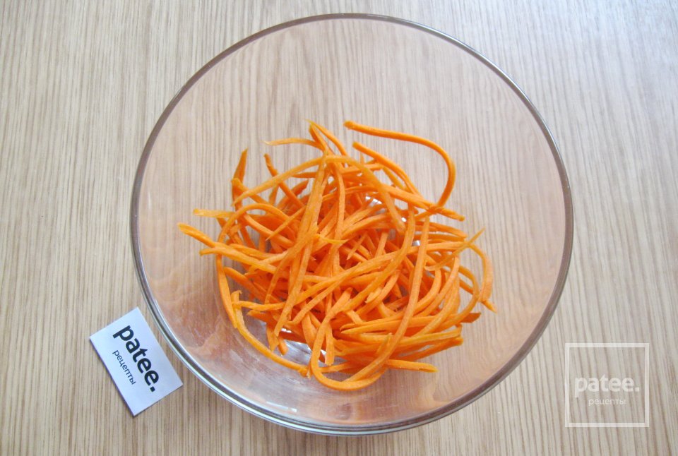 Острый салат из зеленых помидоров - Шаг 2