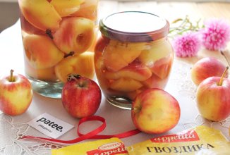 Яблоки маринованные на зиму