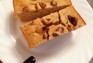 Диетический банановый кекс