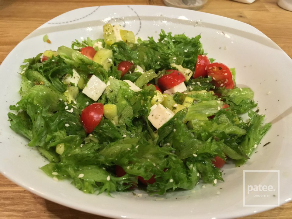 Салат с жареным кабачком - Шаг 2