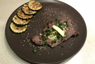 Отбивная с цуккини