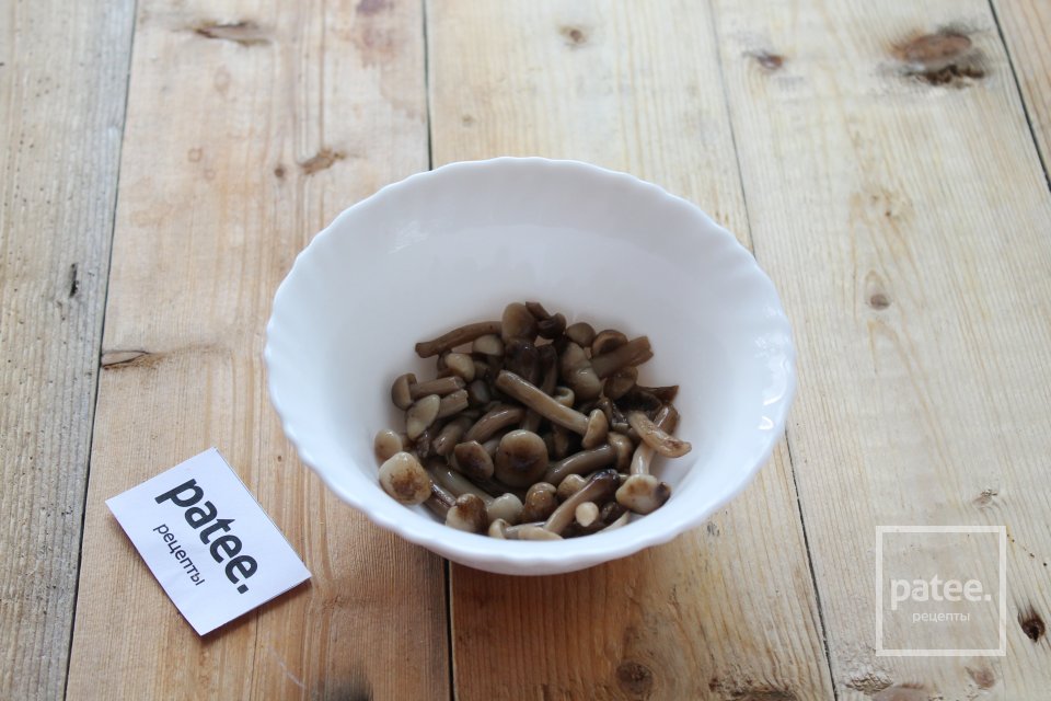 Салат "Полянка" с опятами - Шаг 6