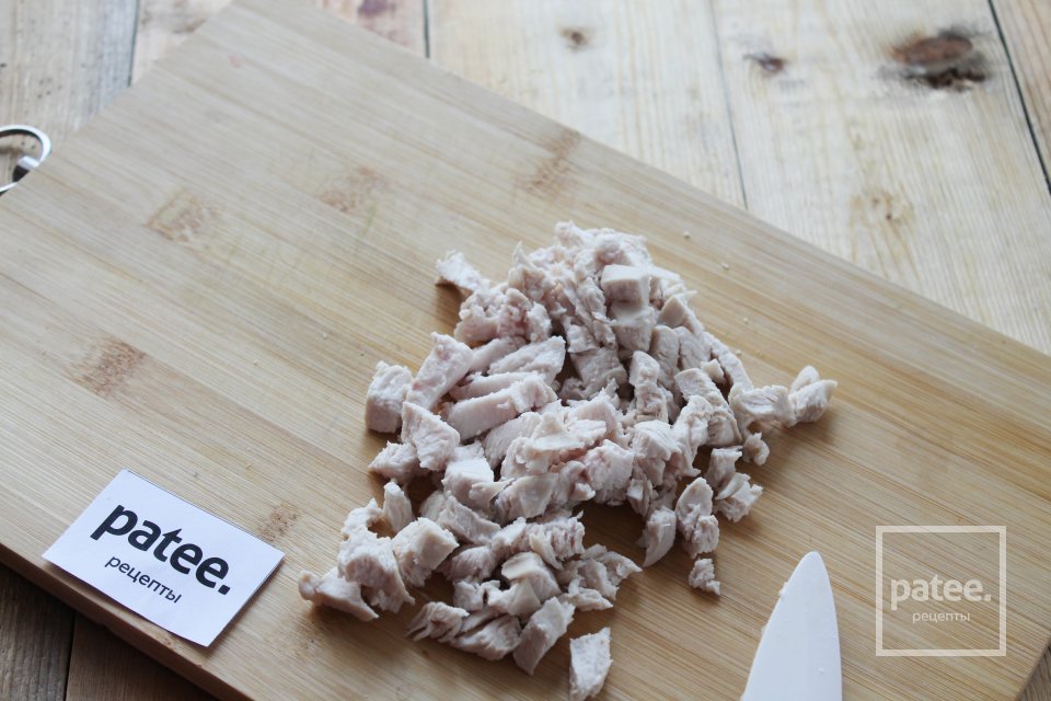 Салат "Полянка" с опятами - Шаг 14