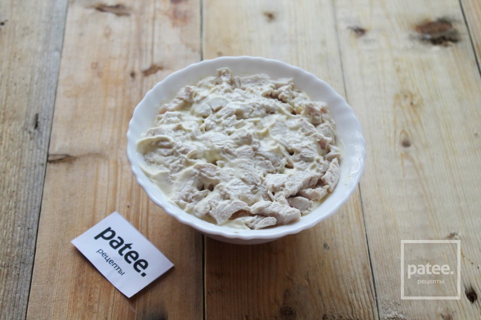 Салат "Полянка" с опятами - Шаг 16