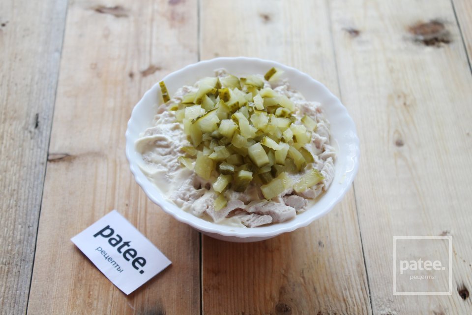 Салат "Полянка" с опятами - Шаг 18