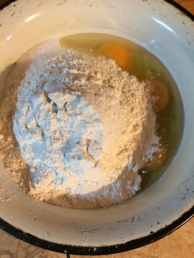 Шарлотка "Гость на пороге" - Шаг 3