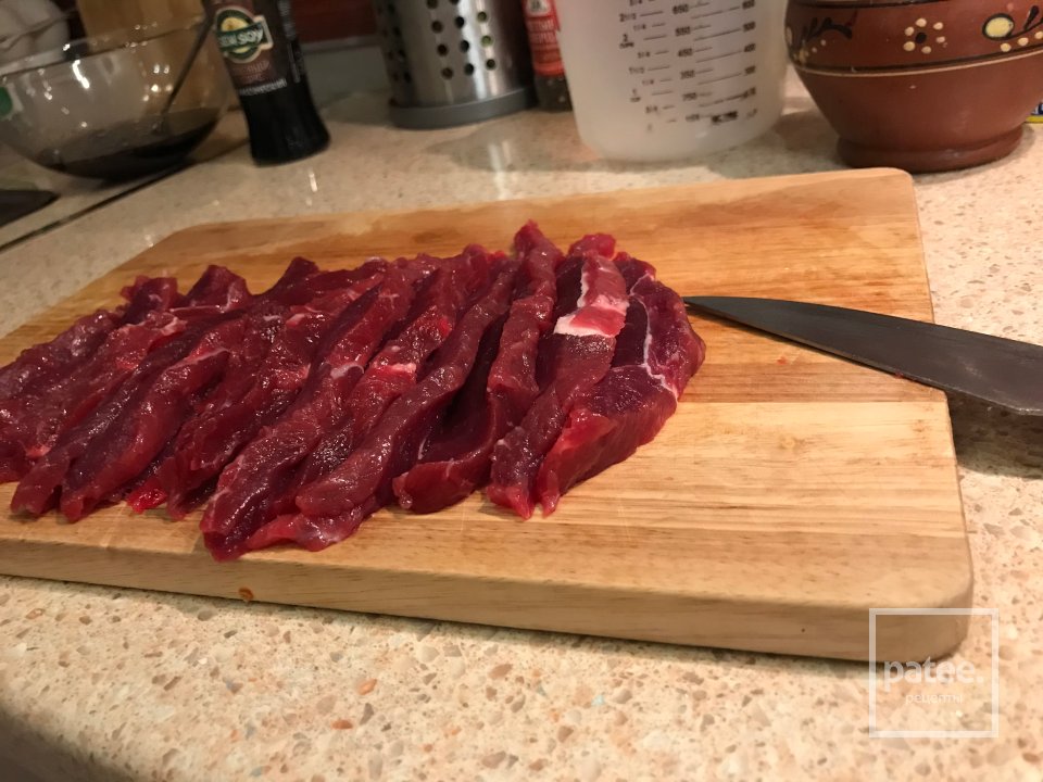 Говядина с цветной капустой/броколли - Шаг 2