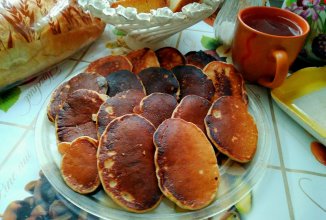 Оладушки с сыром