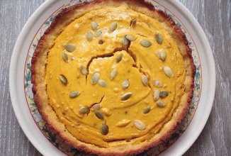 Низкокалорийный тыквенный пирог