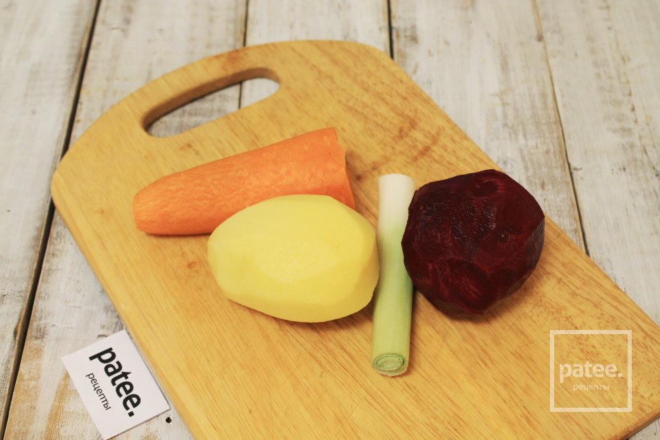 Борщ с грибами и фасолью - Шаг 4