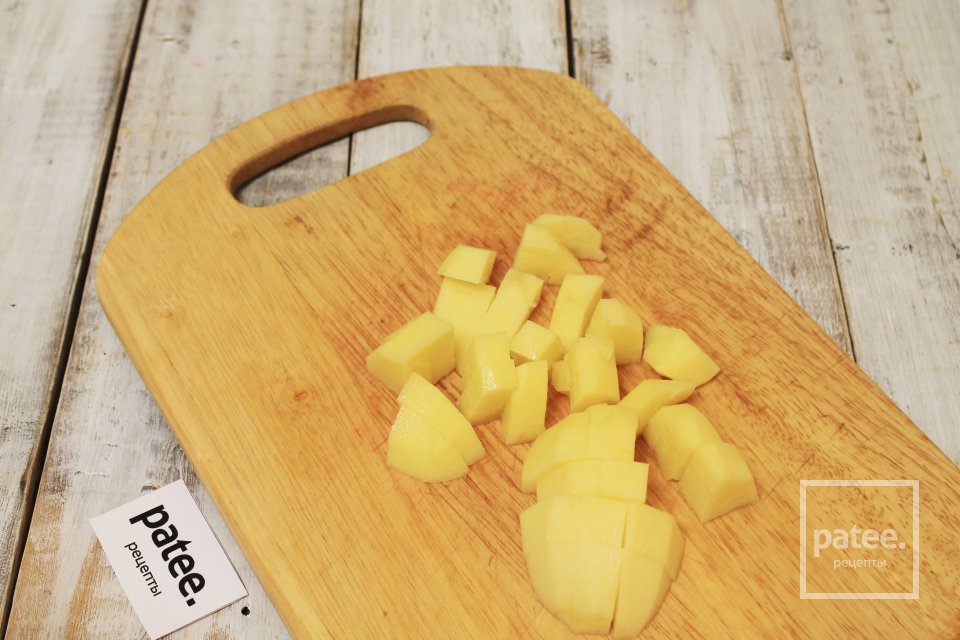 Борщ с грибами и фасолью - Шаг 14